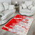 Switzerland Flag Area Rug with Camo Red White Sportswear with Swiss Cross Shield - Wonder Print Shop