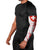Switzerland Flag Arm Sleeves with Camo Red White Sportswear with Swiss Cross Shield - Wonder Print Shop
