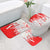 Switzerland Flag Bathroom Set with Camo Red White Sportswear with Swiss Cross Shield - Wonder Print Shop