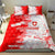 Switzerland Flag Bedding Set with Camo Red White Sportswear with Swiss Cross Shield - Wonder Print Shop