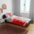 Switzerland Flag Bedding Set with Camo Red White Sportswear with Swiss Cross Shield - Wonder Print Shop