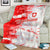 Switzerland Flag Blanket with Camo Red White Sportswear with Swiss Cross Shield - Wonder Print Shop