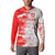 Switzerland Flag Button Sweatshirt with Camo Red White Sportswear with Swiss Cross Shield - Wonder Print Shop