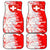 Switzerland Flag Car Mats with Camo Red White Sportswear with Swiss Cross Shield - Wonder Print Shop