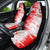 Switzerland Flag Car Seat Cover with Camo Red White Sportswear with Swiss Cross Shield - Wonder Print Shop