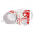 Switzerland Flag Ceramic Mug with Camo Red White Sportswear with Swiss Cross Shield - Wonder Print Shop