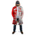 Switzerland Flag Cloak with Camo Red White Sportswear with Swiss Cross Shield - Wonder Print Shop