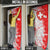 Switzerland Flag Door Cover with Camo Red White Sportswear with Swiss Cross Shield - Wonder Print Shop