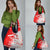Switzerland Flag Grocery Bag with Camo Red White Sportswear with Swiss Cross Shield - Wonder Print Shop