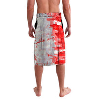Switzerland Flag Lavalava with Camo Red White Sportswear with Swiss Cross Shield - Wonder Print Shop