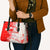 Switzerland Flag Leather Bag with Camo Red White Sportswear with Swiss Cross Shield - Wonder Print Shop