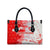 Switzerland Flag Leather Bag with Camo Red White Sportswear with Swiss Cross Shield - Wonder Print Shop