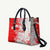 Switzerland Flag Leather Bag with Camo Red White Sportswear with Swiss Cross Shield - Wonder Print Shop