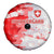 Switzerland Flag Spare Tire Cover with Camo Red White Sportswear with Swiss Cross Shield - Wonder Print Shop