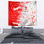 Switzerland Flag Tapestry with Camo Red White Sportswear with Swiss Cross Shield - Wonder Print Shop