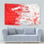 Switzerland Flag Tapestry with Camo Red White Sportswear with Swiss Cross Shield - Wonder Print Shop