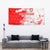 Switzerland Flag Tapestry with Camo Red White Sportswear with Swiss Cross Shield - Wonder Print Shop