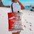 Switzerland Flag Tote Bag with Camo Red White Sportswear with Swiss Cross Shield - Wonder Print Shop