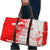 Switzerland Flag Travel Bag with Camo Red White Sportswear with Swiss Cross Shield - Wonder Print Shop