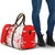 Switzerland Flag Travel Bag with Camo Red White Sportswear with Swiss Cross Shield - Wonder Print Shop