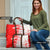 Switzerland Flag Travel Bag with Camo Red White Sportswear with Swiss Cross Shield - Wonder Print Shop