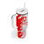 Switzerland Flag Tumbler With Handle with Camo Red White Sportswear with Swiss Cross Shield - Wonder Print Shop