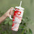 Switzerland Flag Tumbler With Handle with Camo Red White Sportswear with Swiss Cross Shield - Wonder Print Shop