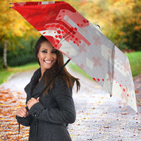 Switzerland Flag Umbrella with Camo Red White Sportswear with Swiss Cross Shield - Wonder Print Shop