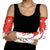 Switzerland Map Scratch Claw Swiss Flag Arm Sleeves with Vertical Text - Wonder Print Shop