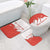 Switzerland Map Scratch Claw Swiss Flag Bathroom Set with Vertical Text - Wonder Print Shop