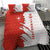 Switzerland Map Scratch Claw Swiss Flag Bedding Set with Vertical Text - Wonder Print Shop
