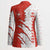Switzerland Map Scratch Claw Swiss Flag Blazer with Vertical Text - Wonder Print Shop