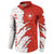 Switzerland Map Scratch Claw Swiss Flag Button Sweatshirt with Vertical Text - Wonder Print Shop