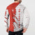 Switzerland Map Scratch Claw Swiss Flag Button Sweatshirt with Vertical Text - Wonder Print Shop