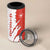 Switzerland Map Scratch Claw Swiss Flag 4 in 1 Can Cooler Tumbler with Vertical Text - Wonder Print Shop