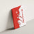 Switzerland Map Scratch Claw Swiss Flag Canvas Wall Art with Vertical Text - Wonder Print Shop