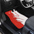 Switzerland Map Scratch Claw Swiss Flag Car Mats with Vertical Text - Wonder Print Shop