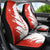 Switzerland Map Scratch Claw Swiss Flag Car Seat Cover with Vertical Text - Wonder Print Shop