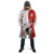 Switzerland Map Scratch Claw Swiss Flag Cloak with Vertical Text - Wonder Print Shop