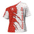 Switzerland Map Scratch Claw Swiss Flag Cross Shoulder Shirt with Vertical Text - Wonder Print Shop