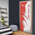 Switzerland Map Scratch Claw Swiss Flag Door Cover with Vertical Text - Wonder Print Shop