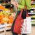 Switzerland Map Scratch Claw Swiss Flag Grocery Bag with Vertical Text - Wonder Print Shop