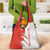 Switzerland Map Scratch Claw Swiss Flag Grocery Bag with Vertical Text - Wonder Print Shop
