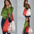 Switzerland Map Scratch Claw Swiss Flag Grocery Bag with Vertical Text - Wonder Print Shop
