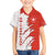 Switzerland Map Scratch Claw Swiss Flag Kid Hawaiian Shirt with Vertical Text - Wonder Print Shop
