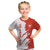 Switzerland Map Scratch Claw Swiss Flag Kid T Shirt with Vertical Text - Wonder Print Shop