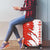 Switzerland Map Scratch Claw Swiss Flag Luggage Cover with Vertical Text - Wonder Print Shop