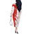 Switzerland Map Scratch Claw Swiss Flag Off The Shoulder Long Sleeve Dress with Vertical Text - Wonder Print Shop