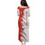 Switzerland Map Scratch Claw Swiss Flag Puletasi with Vertical Text - Wonder Print Shop