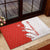 Switzerland Map Scratch Claw Swiss Flag Rubber Doormat with Vertical Text - Wonder Print Shop